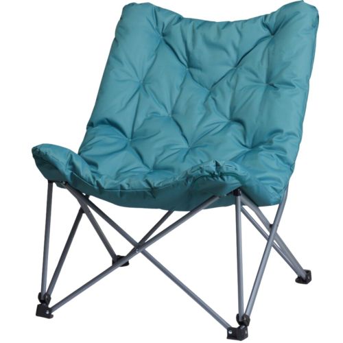 Foldable Cushioned Camping Chair