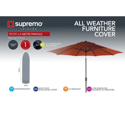 Supremo 2.5m Parasol Cover