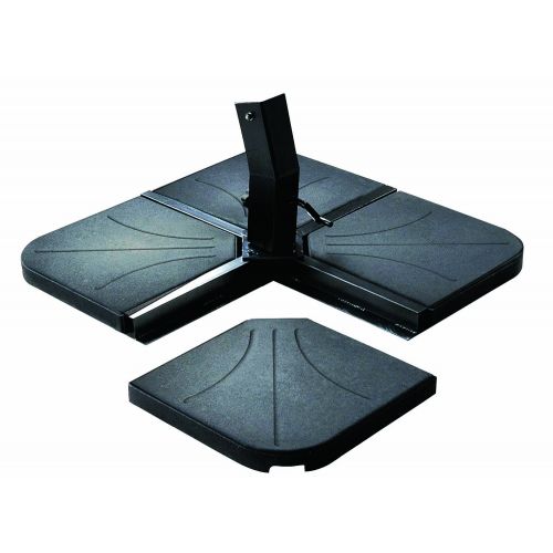 Supremo Black 100kg Concrete Free Arm Parasol Base