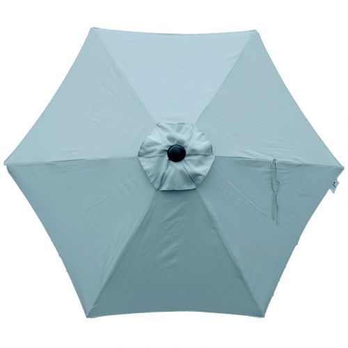 Supremo Riviera 2.5m Parasol - Duck Egg Blue