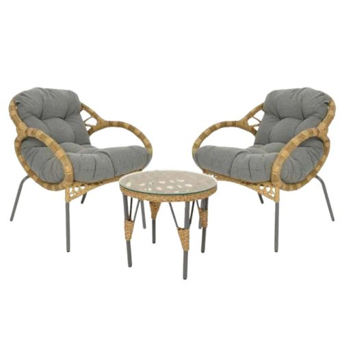 Castel 3 Piece Bistro Set