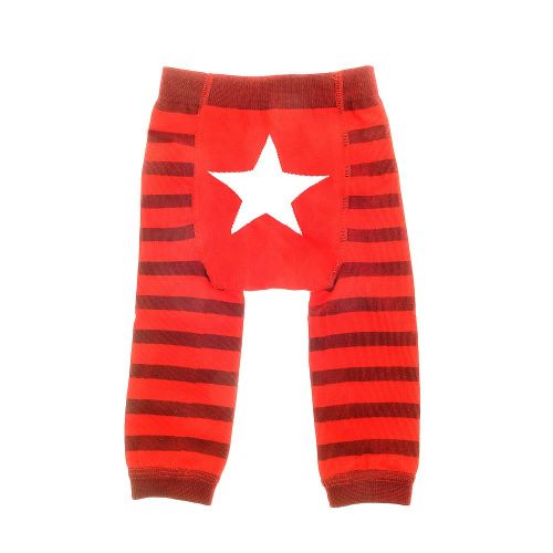 Ziggle Red & White Star Leggings 12-24m
