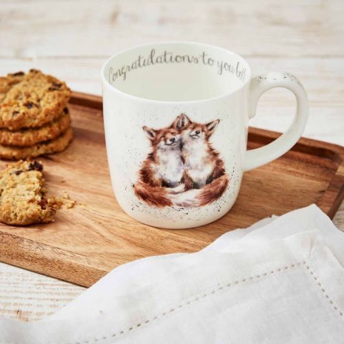 Wrendale 'Congratulations to You Both' Large Mug