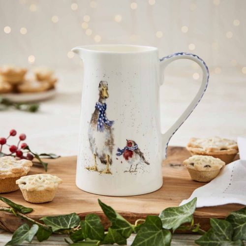 Wrendale 'Christmas Duck' 1 Pint Jug