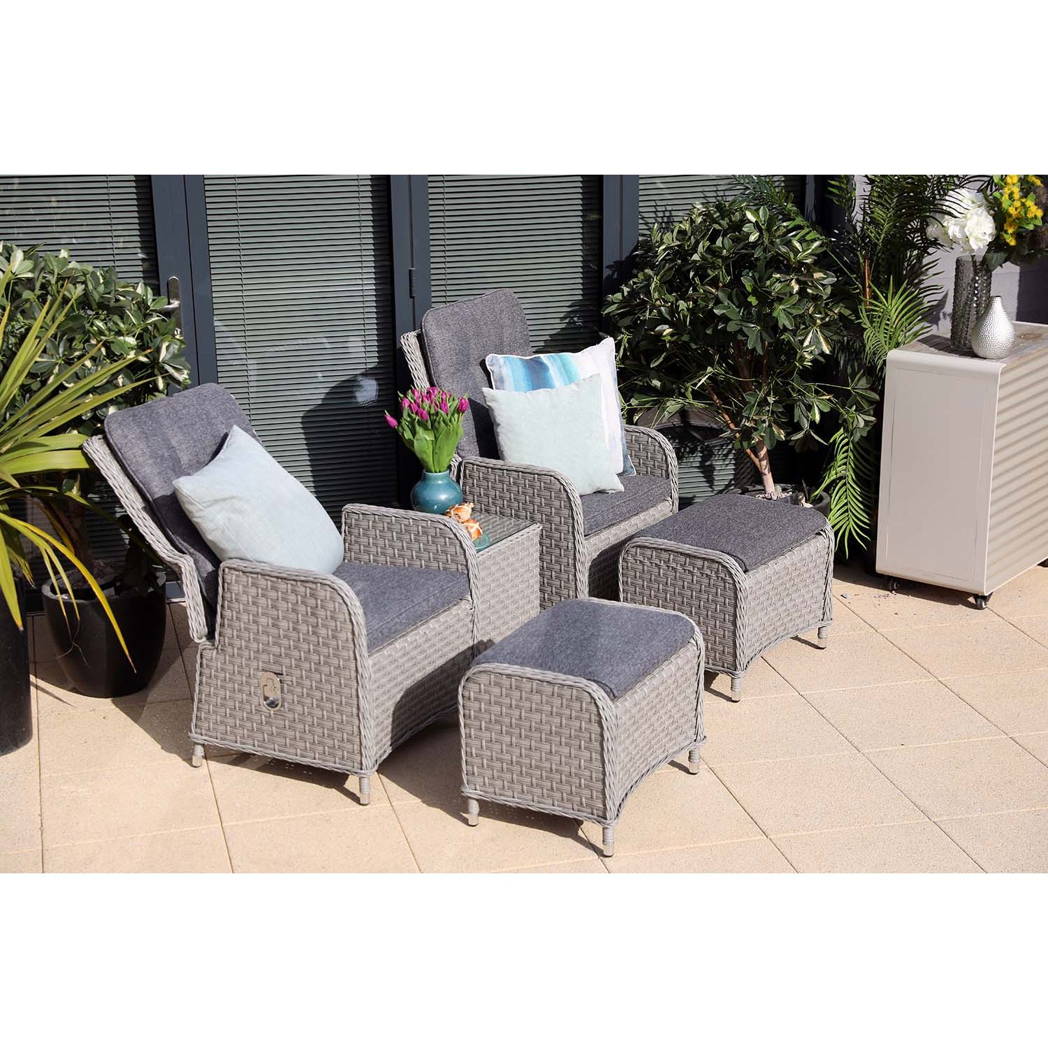 Supremo barcelona recliner set sale