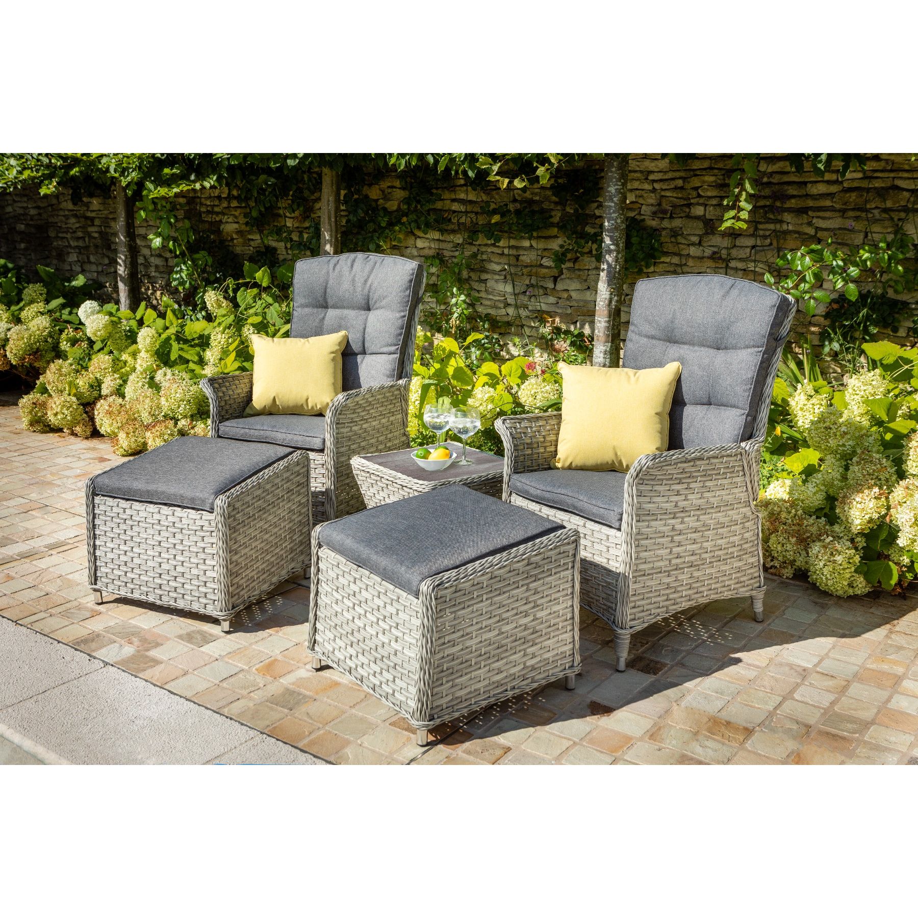 Rattan discount companion set