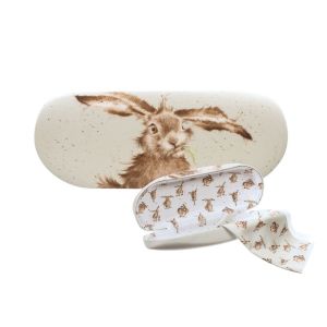 Wrendale 'Hare-Brained' Glasses Case
