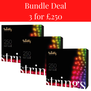 Twinkly Strings 250 LEDs Multicolor Bundle Deal