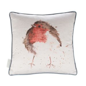 Wrendale 'Jolly Robin' Cushion