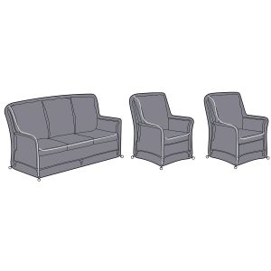 Hartman Heritage 3 Seat Lounge Set Cover