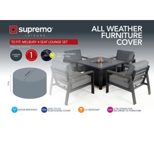 Supremo Melbury Four Seat Lounge Furniture Cover