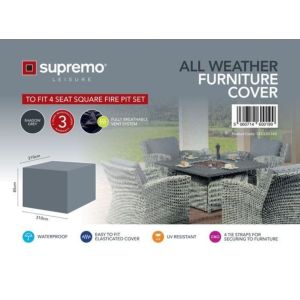 Supremo Square Fire Pit Furniture Cover