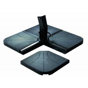 Supremo Black 100kg Concrete Free Arm Parasol Base