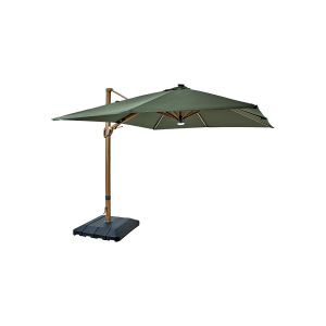 Hartman Seychelles 3m Square Cantilever Parasol with Bluetooth Speaker
